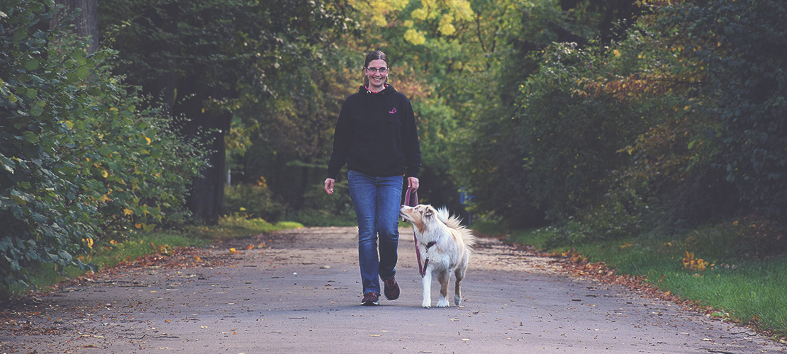 Laufen an lockerer Leine